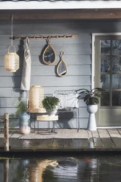 Mica Decorations Leandro Bijzettafel - Set Van 2 - H45 X Ø45 Cm - Zwart -Buitentuin Winkel 799x1200 3