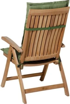 Madison Tuinstoelkussen Hoge Rug Basic Groen -Buitentuin Winkel 813x1200 2