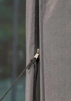 Weersbestendige Parasolhoes - Rond & Vierkant - Max. 3 X 3 M - Grijs / Antraciet - Stokparasol -Buitentuin Winkel 845x1200