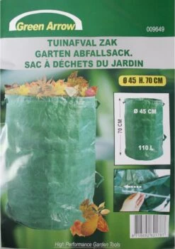 Benson Tuinafval Zak Heavy Duty 110 Liter – 70x45cm | Puinzak | Grote Zak Voor Het Opslaan Van Bladeren Takken En Afval -Buitentuin Winkel 848x1200