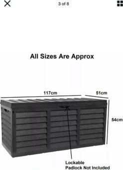 Grote Tuinkussen Opbergbox 320l UV-bestendig En Winterharde Tuinbox Met Wielen 12 Grote Tuinkussen Opbergbox 320l UV-bestendig En Winterharde Tuinbox Met Wielen -Buitentuin Winkel 868x1200