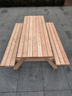 Douglas Geschaafd Picknicktafel 200 Cm Lang Houtdikte 45mm -Buitentuin Winkel 899x1200 9