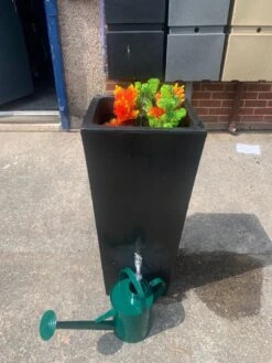 Prestige Manhattan 100L Regenton Zwart (incl. Kraantje) -Buitentuin Winkel 900x1200 14