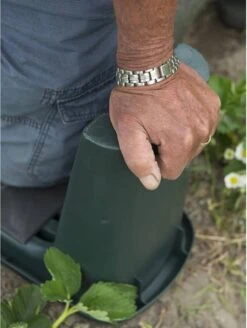 Nature - Tuinkruk 2-in-1 - Tuinzit/-knielkruk - Tuin Werkbank - Grijs - H34 X 66 X 25cm -Buitentuin Winkel 904x1200