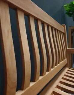 Merkloos TIERRA | Tuinbank Van Teak Comfort Plus + | 150 Cm - 3-Persoons / 3-Zits | Naturel / Original | BONANY Luxe | Geschuurd & Olie Op Waterbasis | Klassiek & Traditioneel | Stevig | Tuinzetel | Bank Voor Tuin -Buitentuin Winkel 932x1200