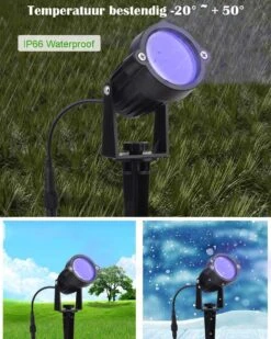 Merkloos Buitenverlichting - Bluetooth Led Tuinspot - LED Tuinspots - Tuinlampen - Te Besturen Met Mobiele App - RGB Multicolour - Waterdicht IP66 - 4 Stuks -Buitentuin Winkel 960x1200 6