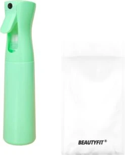 Merkloos BeautyFit - Mist Sprayer Groen - Mist Verstuiver Water- Haarspuit Kapper - Waterspray - Waterverstuiver Haar - Spuitfles Haar - Plantenspuit - 300 Ml -Buitentuin Winkel 971x1200 3