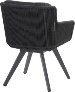 4 Seasons Outdoor 4SO Armstoel Flores Anthracite - 1 Stuk -Buitentuin Winkel 973x1200