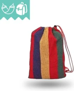 Dubbele Hangmat Rood - 1 Of 2 Persoons - Lig Oppervlak 190x150cm - Lengte 260cm -Buitentuin Winkel 977x1200 1