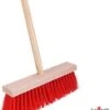 Synx Tools Harde Bezem Rood- Tuinbezem -Nylon - 30 Cm - Straatbezem - Bezems - Besem Veger - Buiten Bezem Met Steel 150 Cm - Schoonmaakartikelen - Schrobborstels -Buitentuin Winkel 977x1200 2
