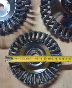 Onkruidborstel Voor Bosmaaier | 150mm /15 Cm Staalborstel Nieuw | Universele Onkruidborstel 150 Mm - Onkruidverwijderaar - Voegenborstel - Grastrimmer -Buitentuin Winkel 988x1200 5