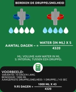 SKYARD® Waterdruppelaar Set Van 10 – Watergeefsysteem Geschikt Binnen (Kamerplanten) En Buiten – Bewateringssysteem Met Instelbare Druppelsnelheid - Irrigatiesysteem - Planten Watergever - Waterbol -Buitentuin Winkel 994x1200 2