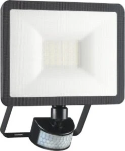 ELRO LF60 Design LED Buitenlamp Met Bewegingssensor - 20W – 1600LM – IP54 Waterdicht - Zwart